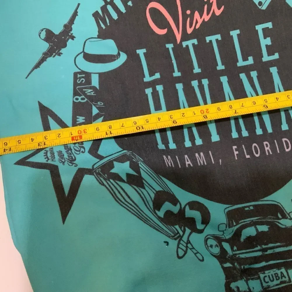 NWT Little Havana Miami Florida Bag Backpack Convertible Tote Bag